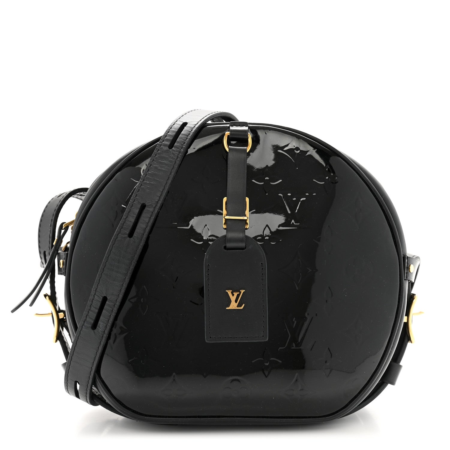 Vernis Boite Chapeau Souple MM Black