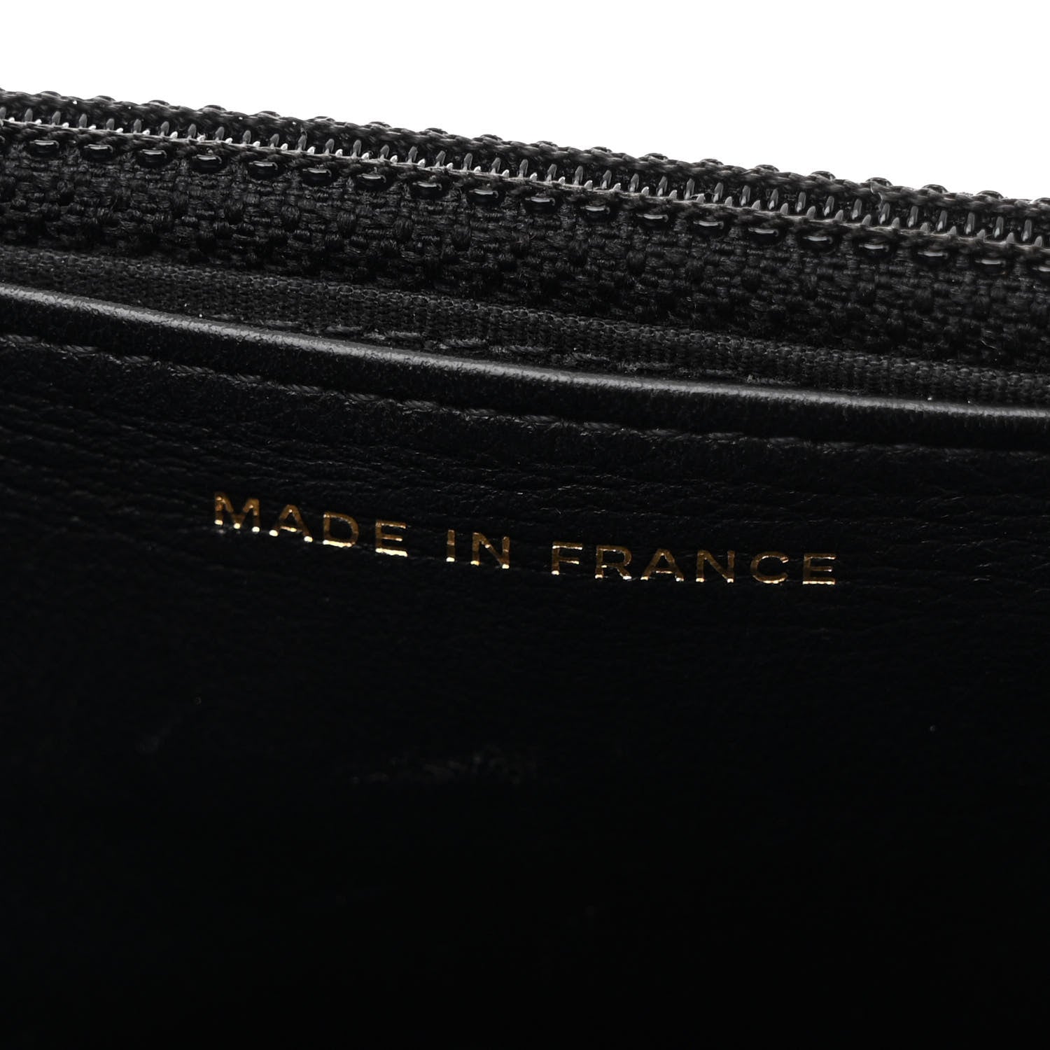 Caviar Quilted Coco Candy Wallet On Chain WOC Black