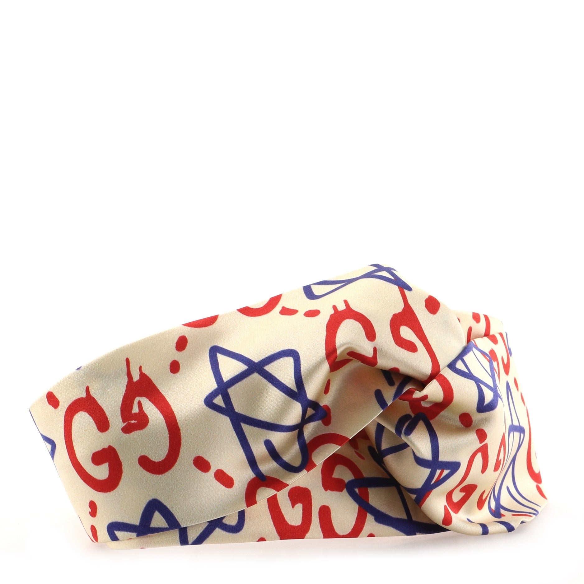 Headband GucciGhost Print GG Silk XS