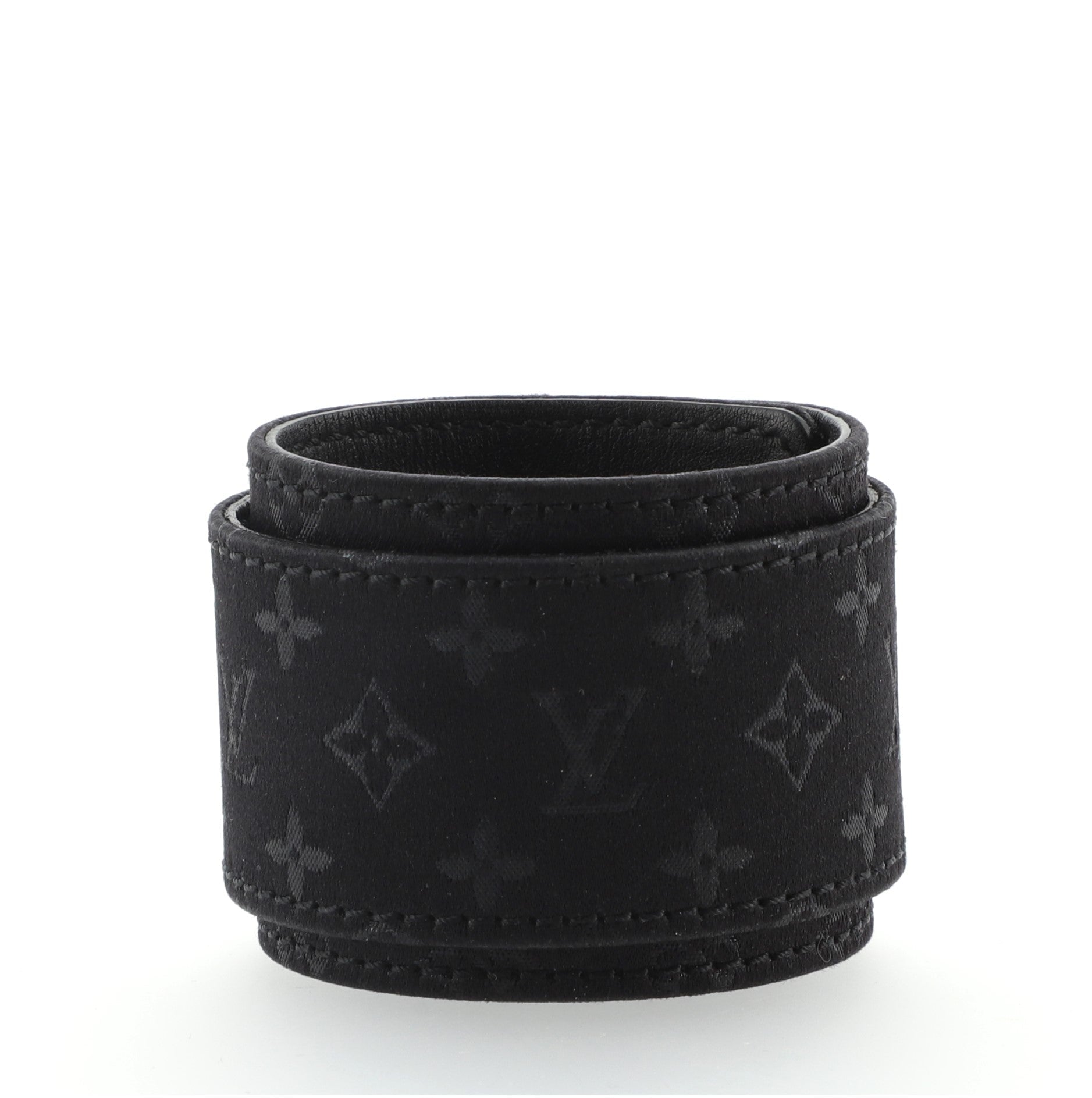 S Lock Bracelet Monogram Silk
