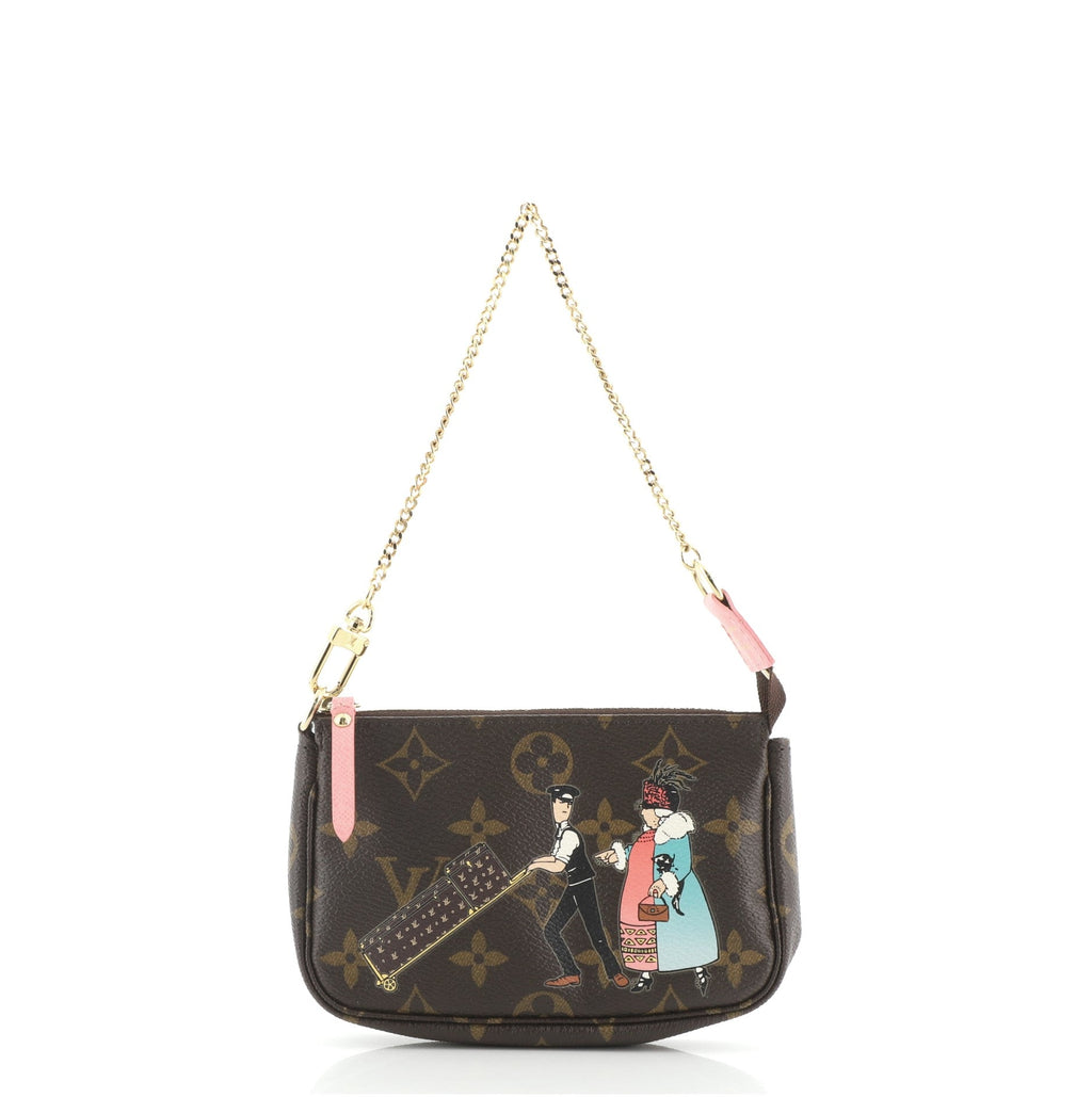 Pochette Accessoires Limited Edition Monogram Canvas Mini