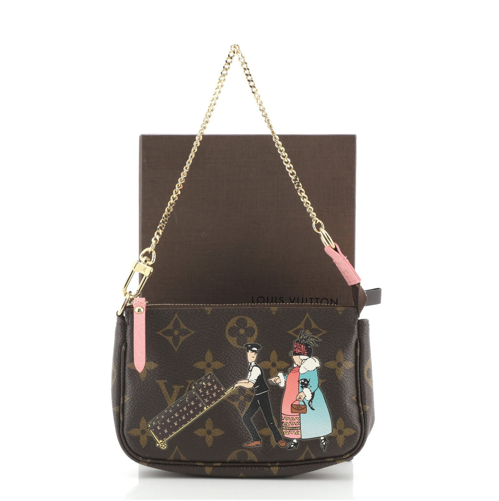 Pochette Accessoires Limited Edition Monogram Canvas Mini