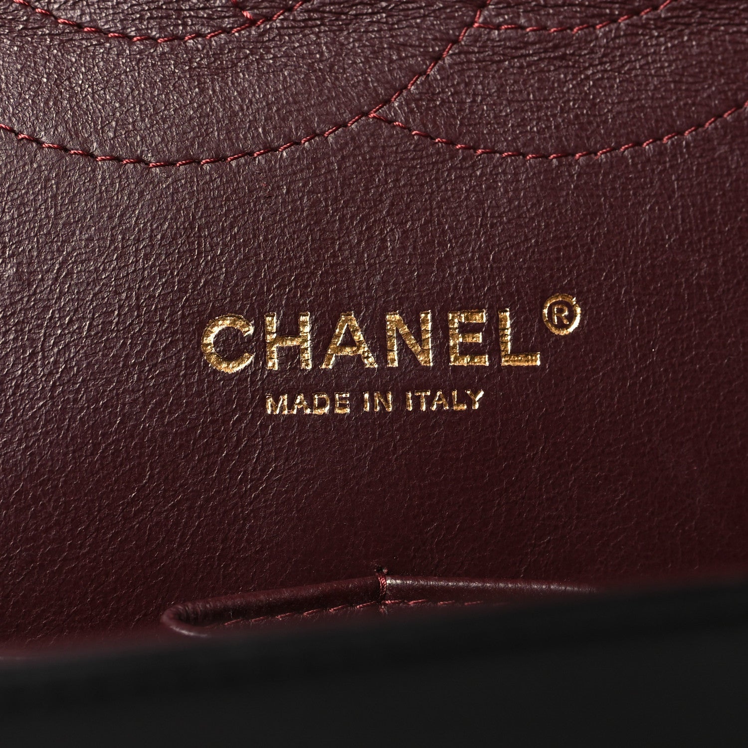Lambskin Quilted Jumbo Double Flap Black