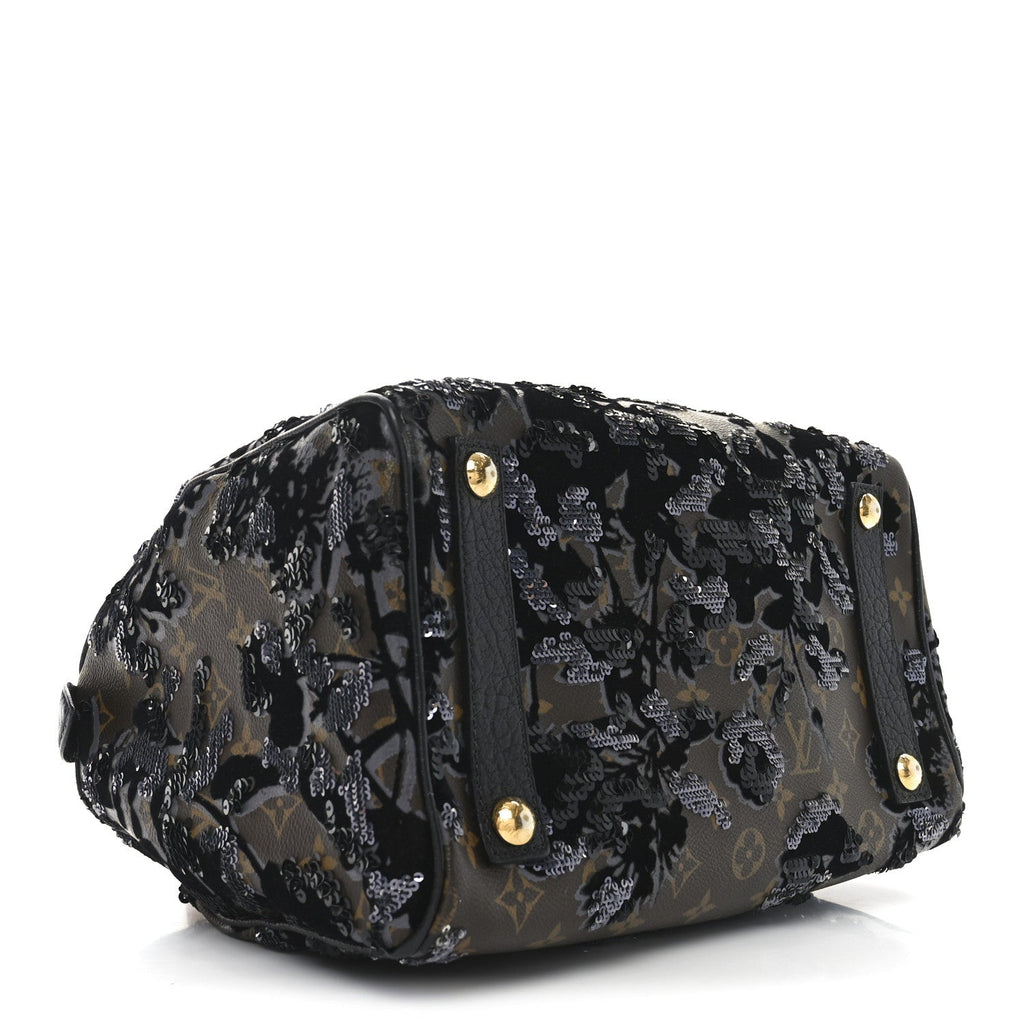 Monogram Fleur De Jais Sequins Speedy 30