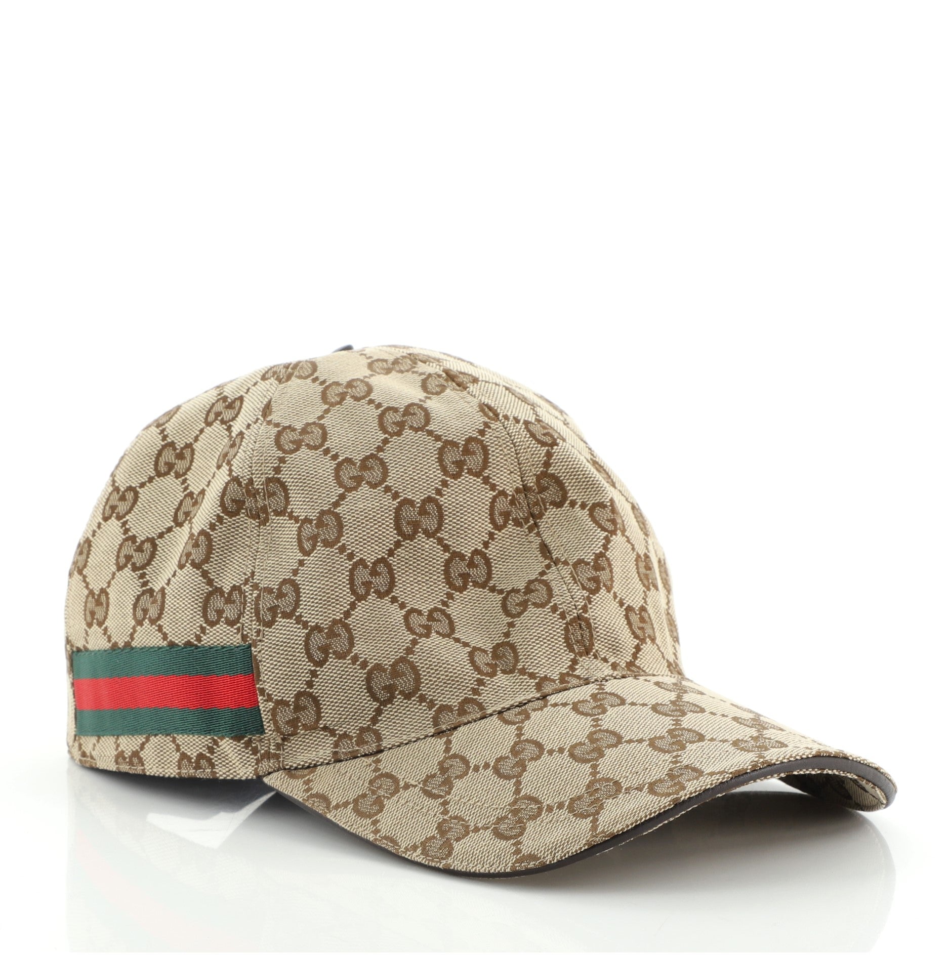 Web Baseball Cap GG Canvas Large