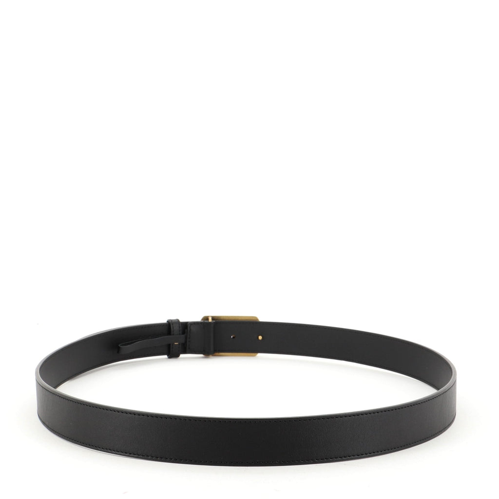 Framed GG Buckle Belt Leather Medium 110