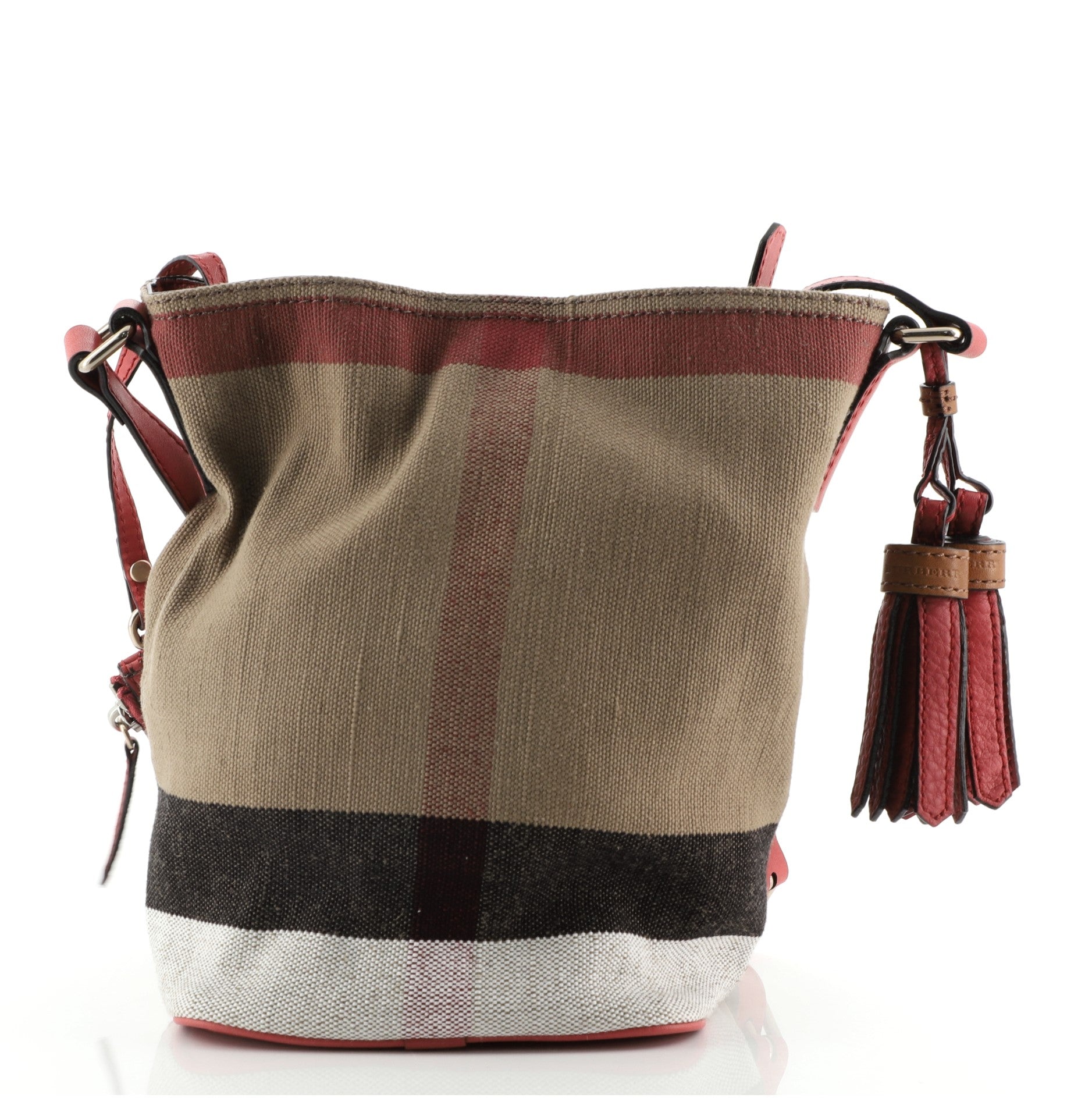 Ashby Bag House Check Canvas with Leather Mini