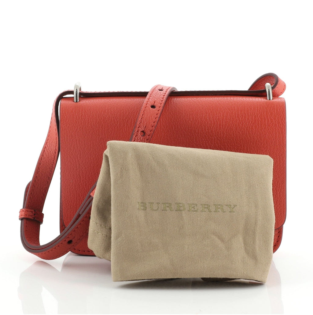 D-Ring Shoulder Bag Leather Mini