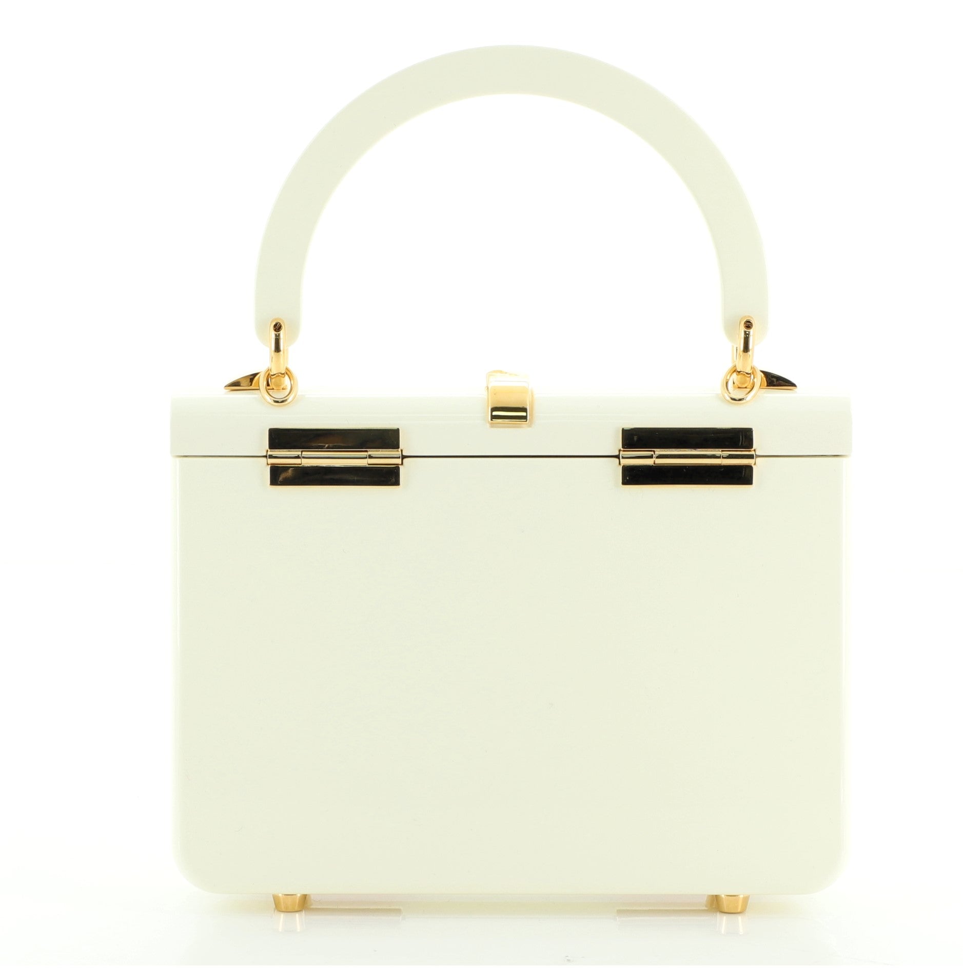 1969 Sylvie Top Handle Bag Plexiglass Mini