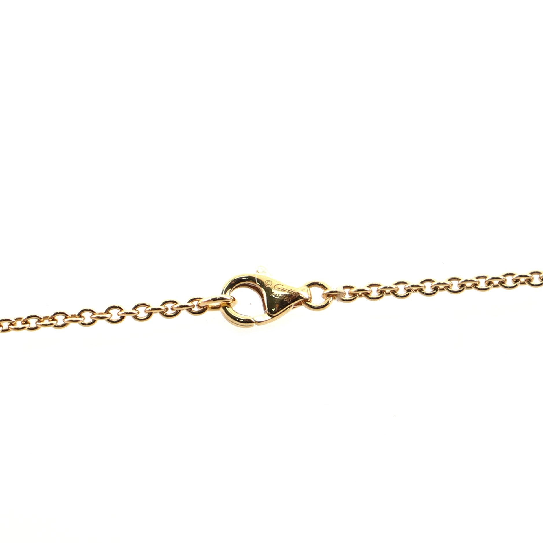 Love Interlocking Necklace 18K Yellow Gold