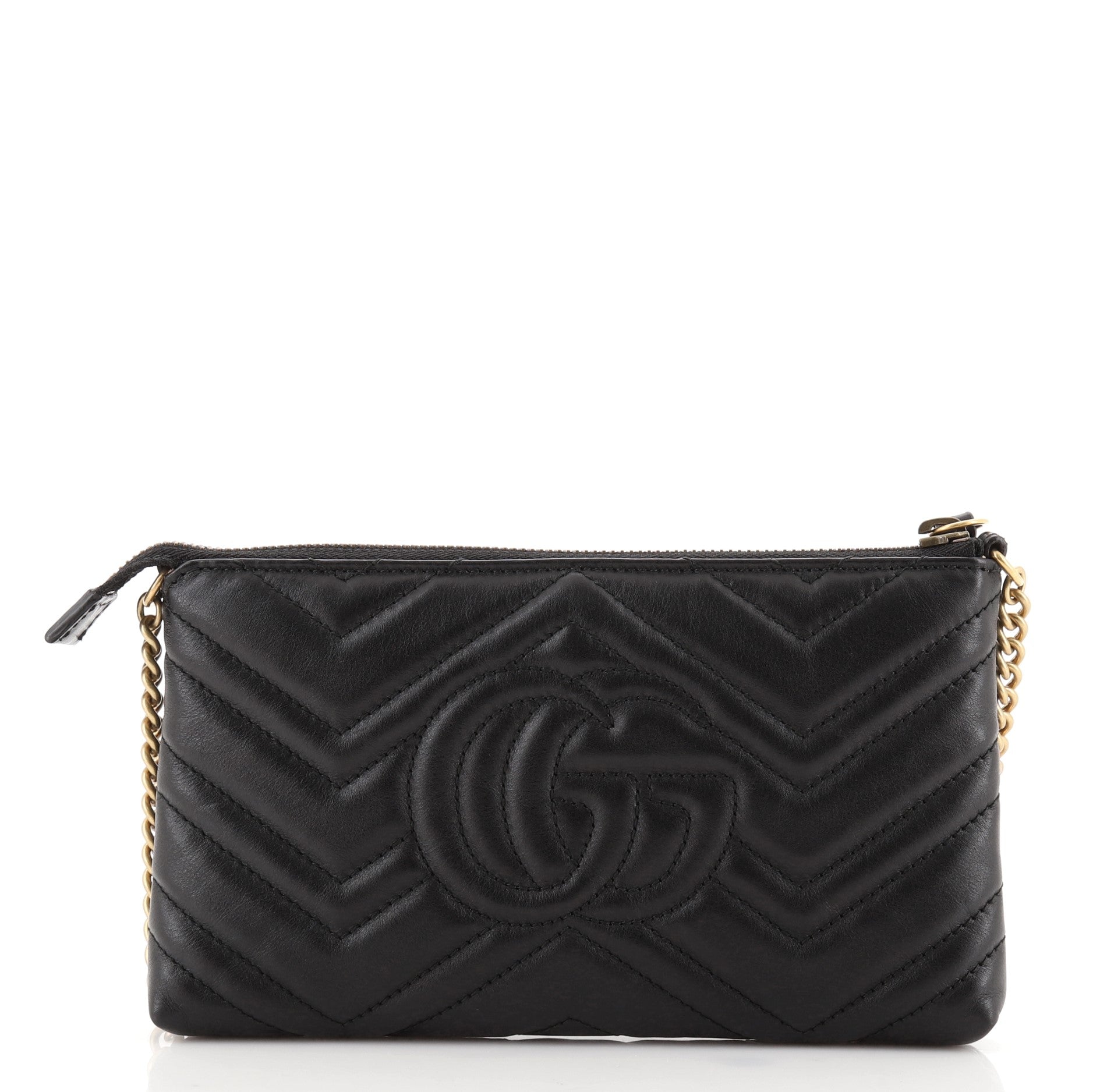 GG Marmont Chain Shoulder Bag Matelasse Leather Mini