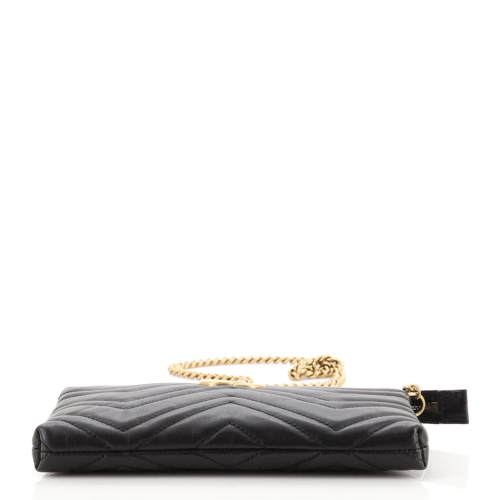 GG Marmont Chain Shoulder Bag Matelasse Leather Mini
