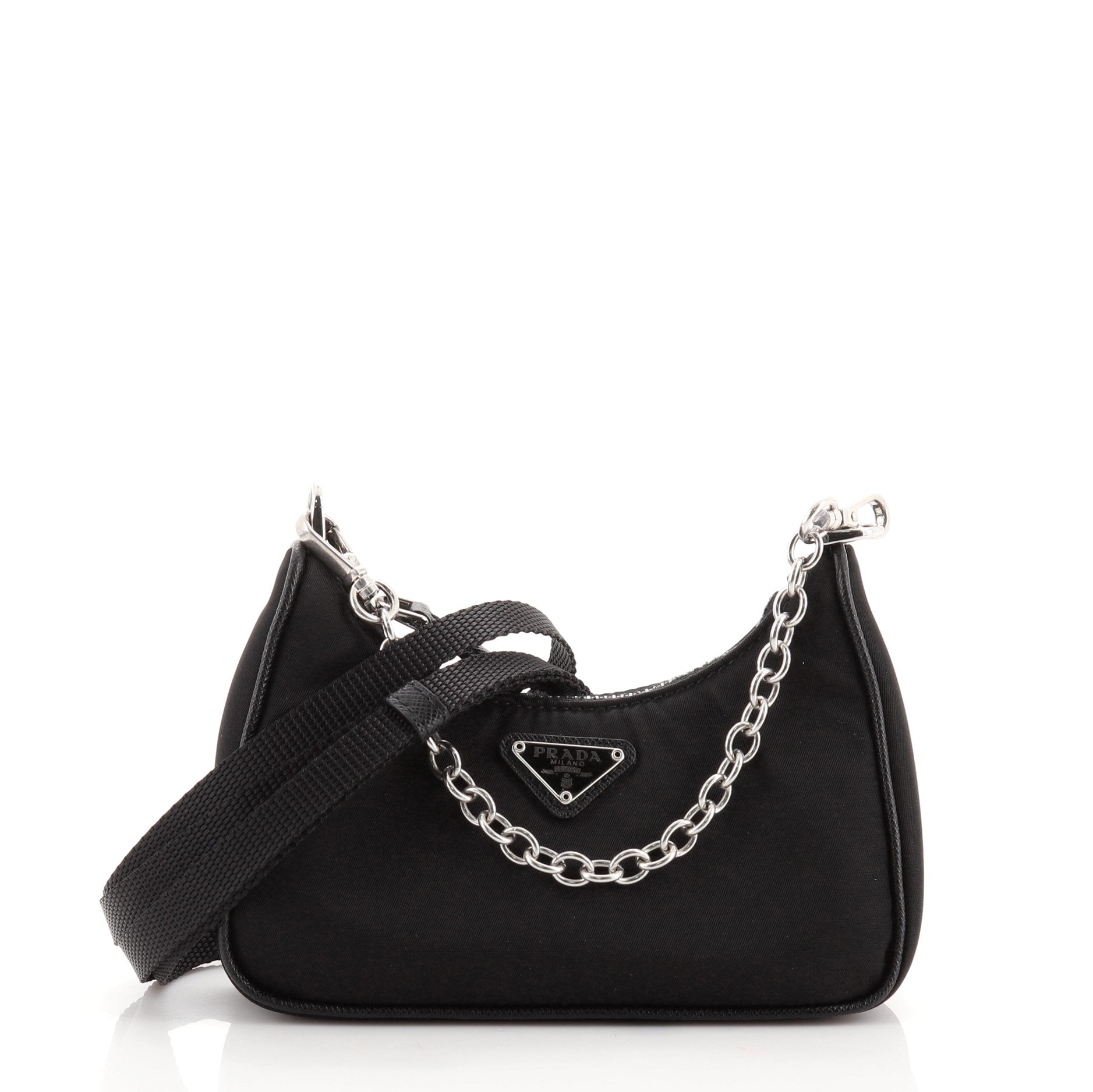 Re-Edition Shoulder Bag Tessuto Mini