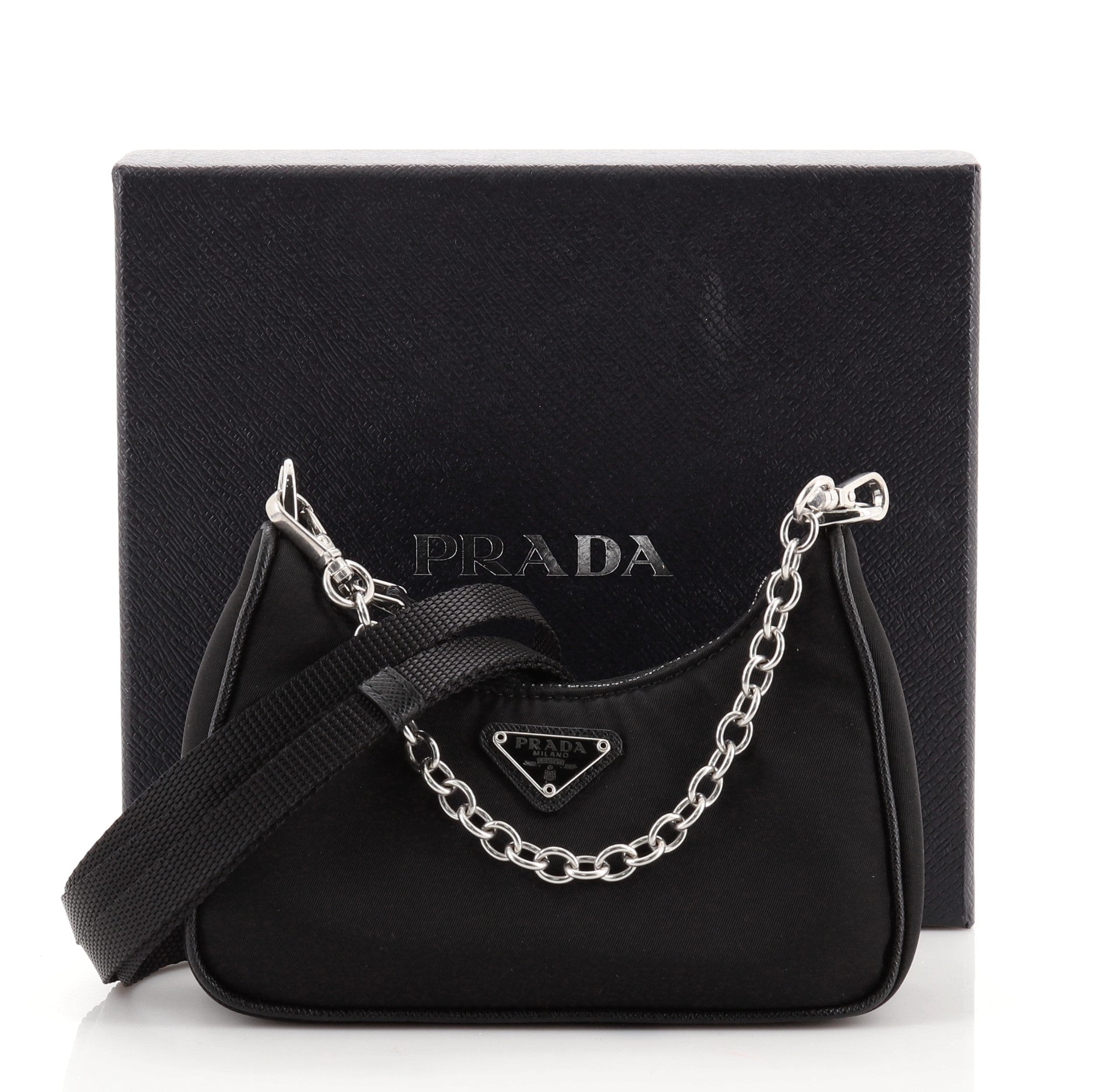 Re-Edition Shoulder Bag Tessuto Mini