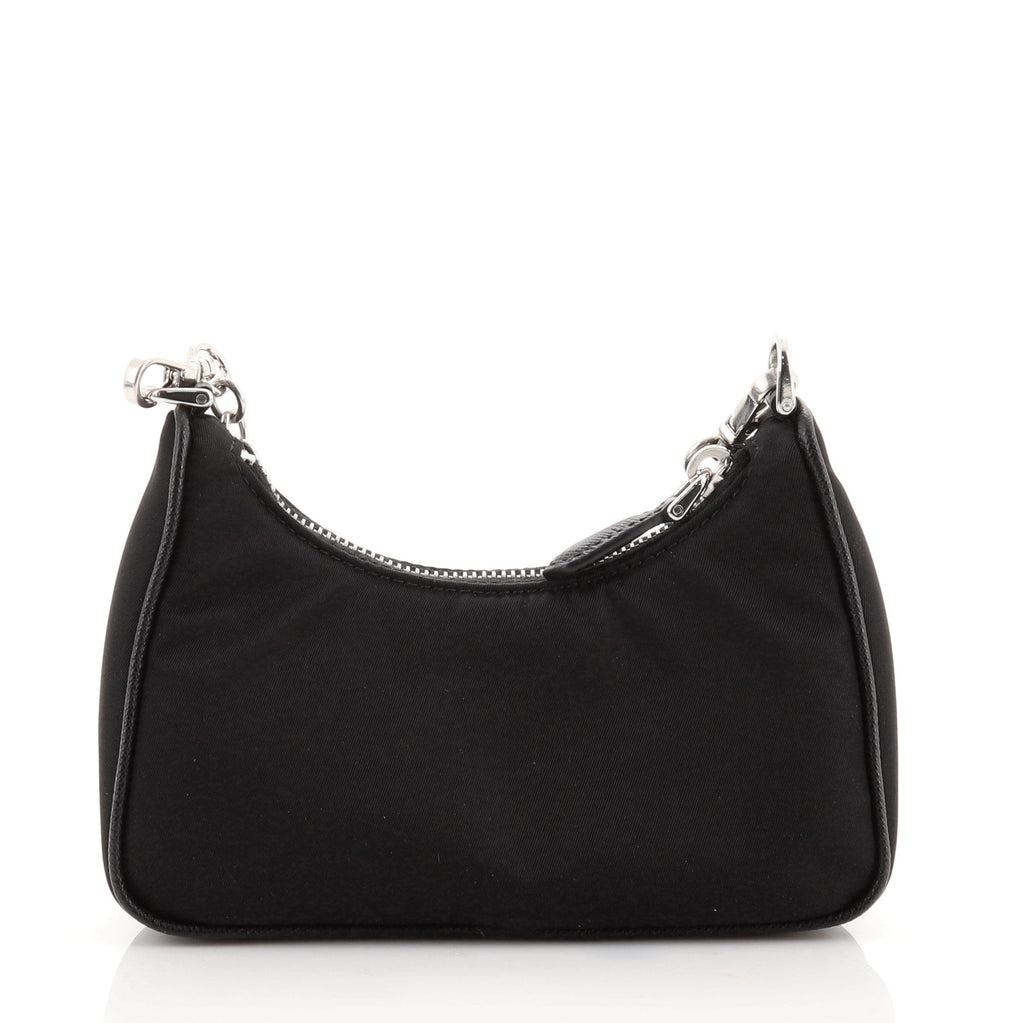 Re-Edition Shoulder Bag Tessuto Mini