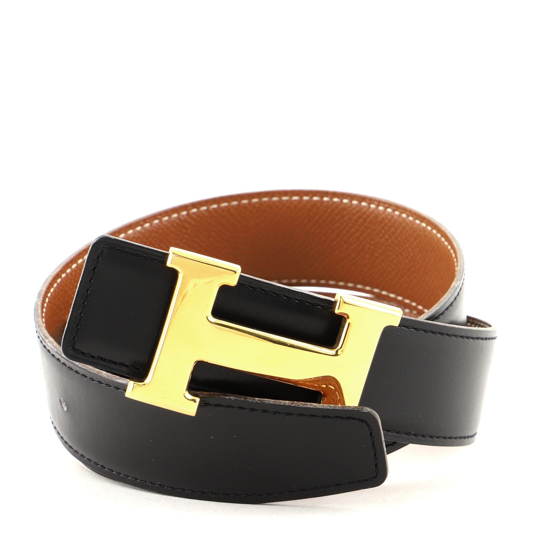 Constance Reversible Belt Leather Medium 65