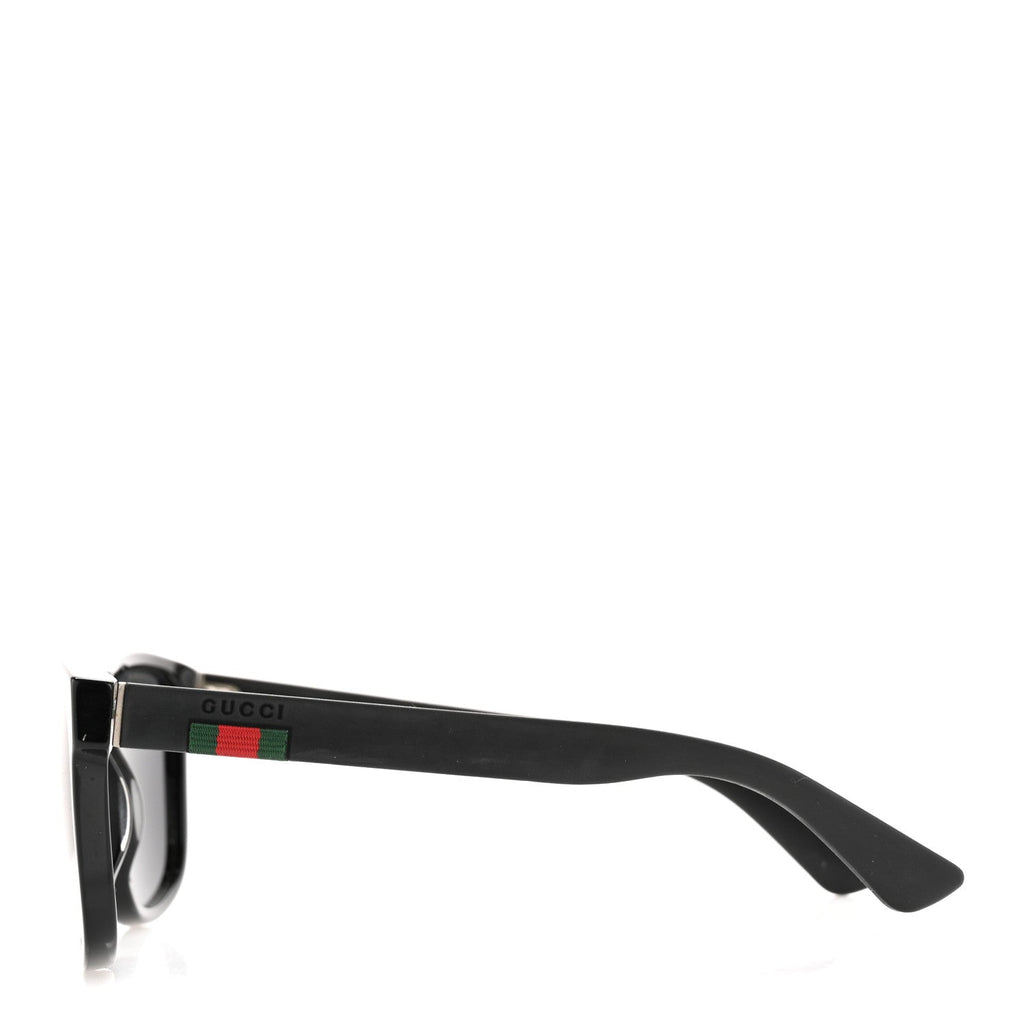 Web Square Frame GG0010S Sunglasses Black