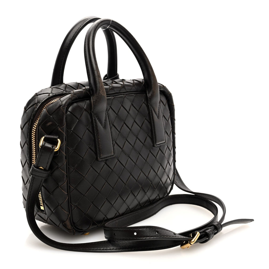 Lambskin Intrecciato Small Getaway Fondant
