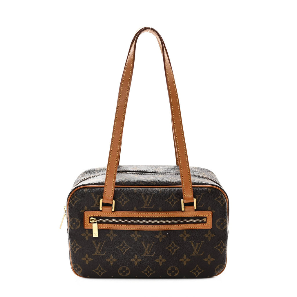 Lambskin Embossed Monogram Coussin PM Black