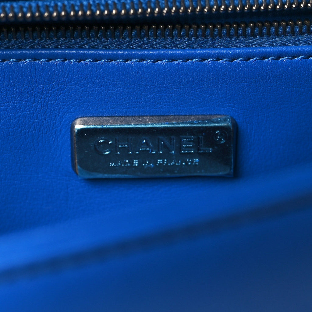 Alligator New Medium Boy Flap Blue