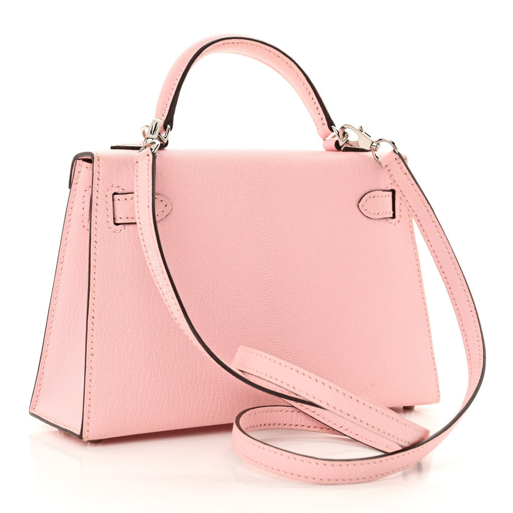 Chevre Mysore Mini Kelly Sellier 20 Rose Sakura