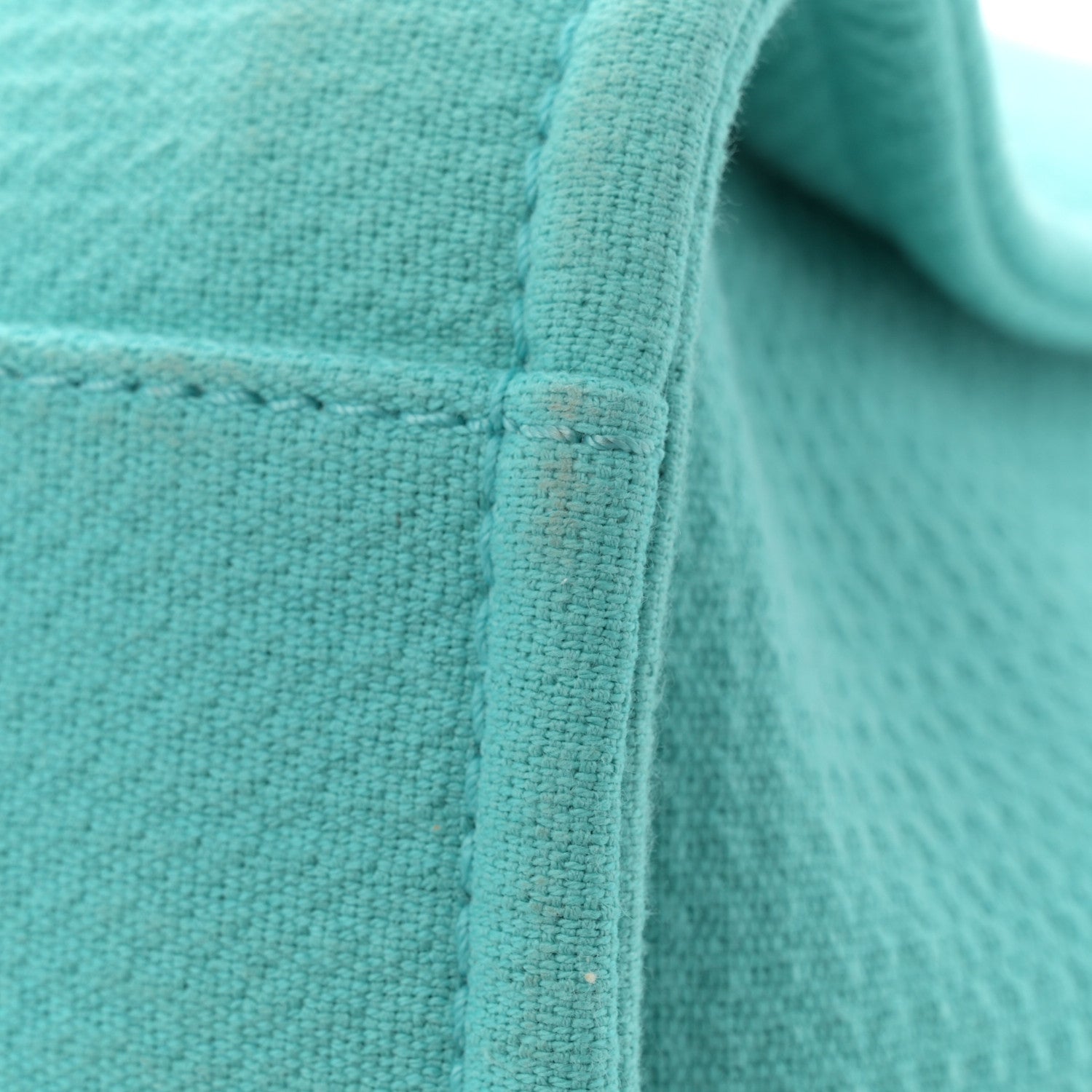Mixed Fibers Medium Deauville Tote Turquoise