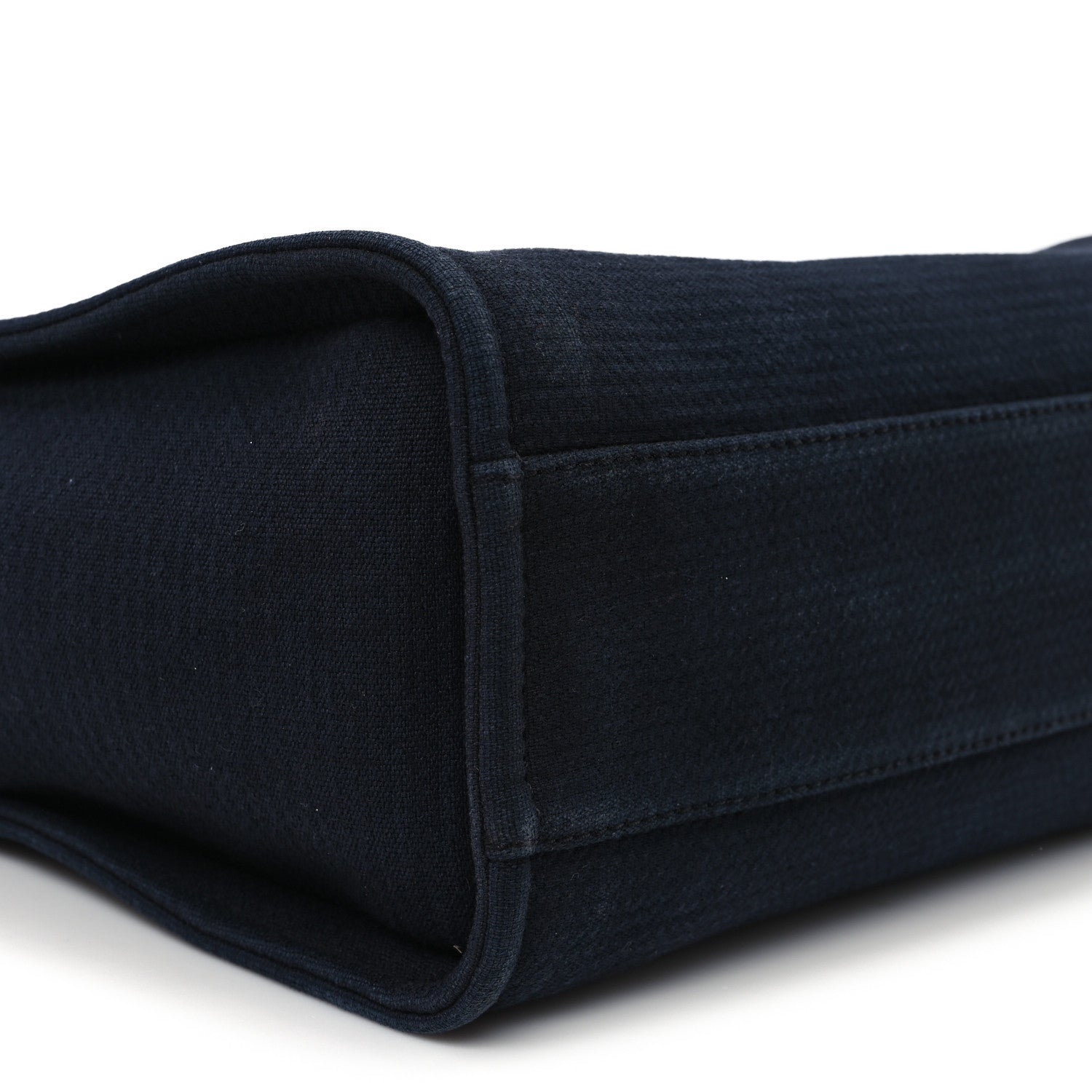 Mixed Fibers Small Deauville Tote Navy