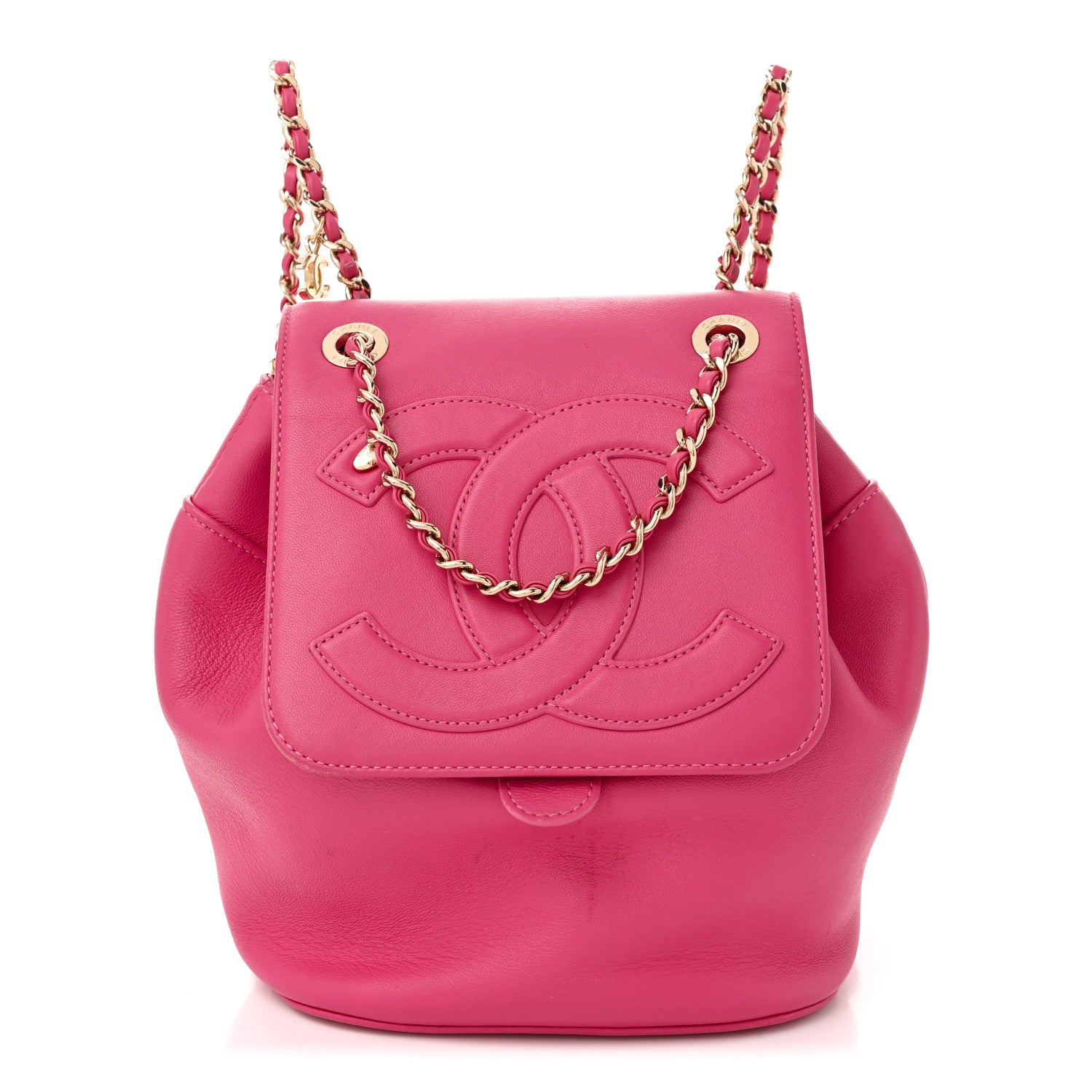Lambskin CC Mania Backpack Pink