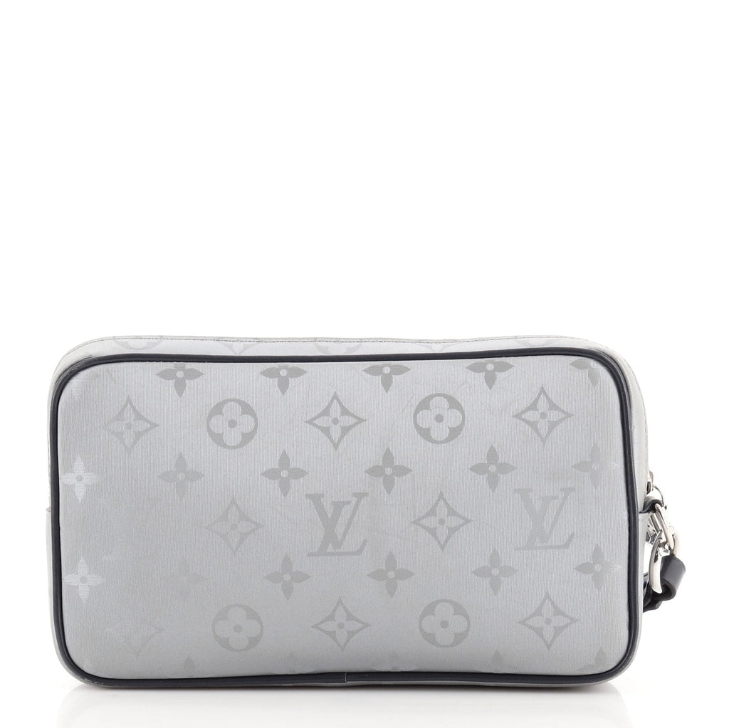 Alpha Clutch Limited Edition Monogram Satellite Canvas