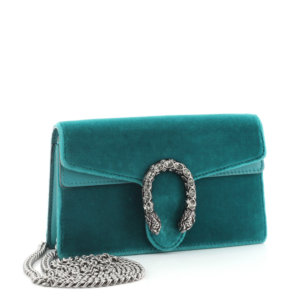 Dionysus Bag Velvet Super Mini