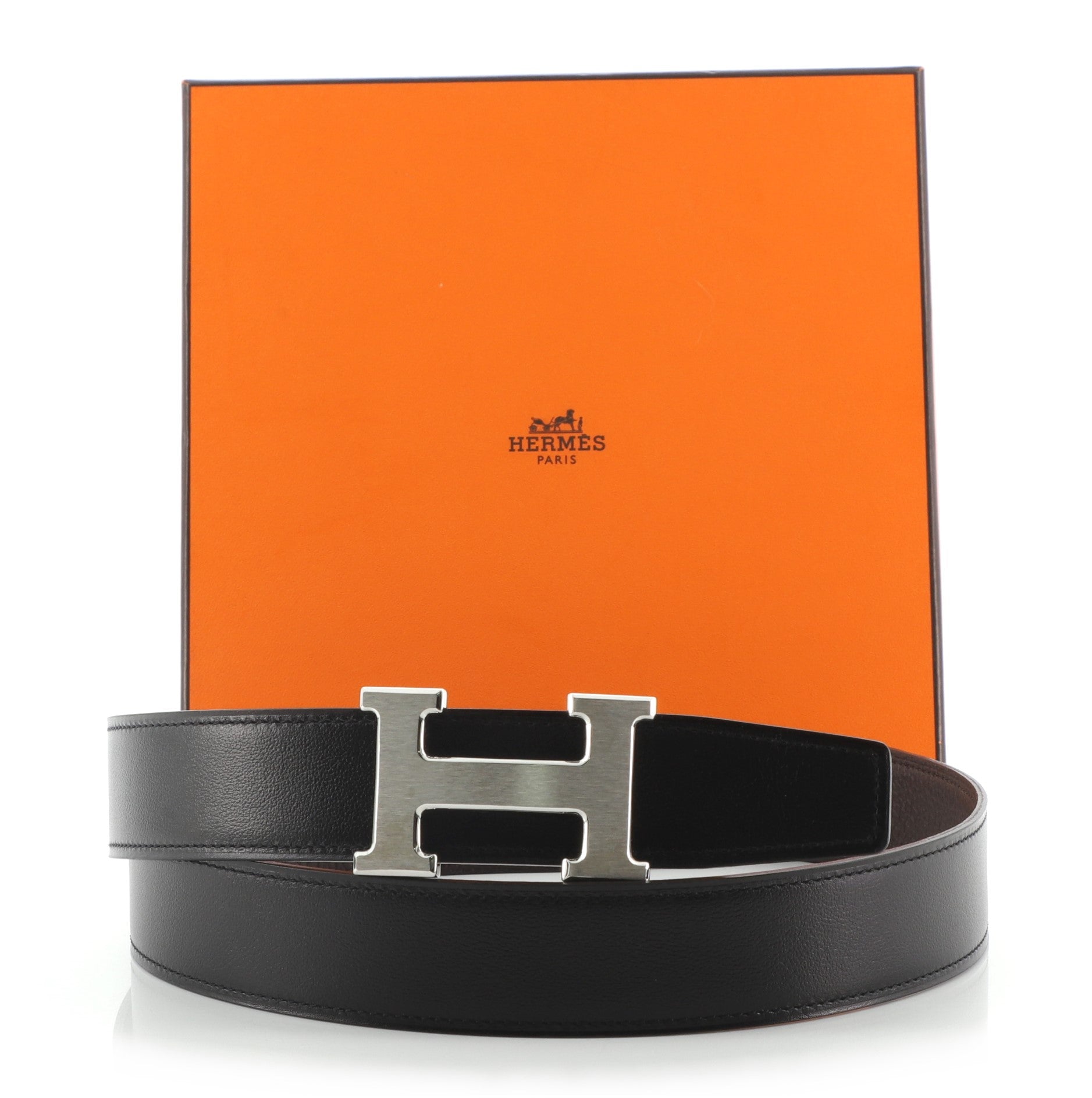 Constance Reversible Belt Leather Wide 85