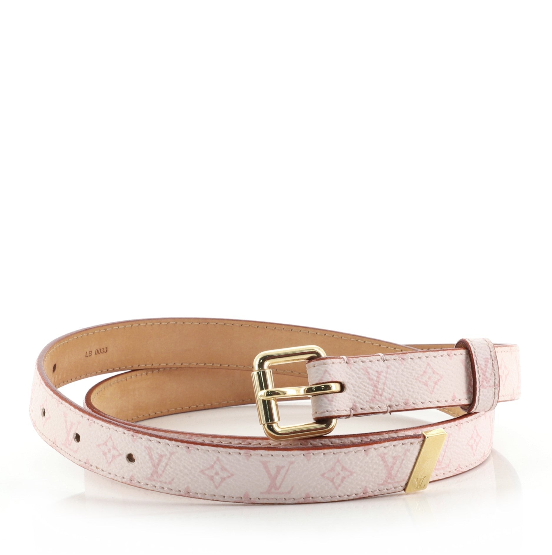 Ceinture Belt Limited Edition Cherry Blossom Thin 90