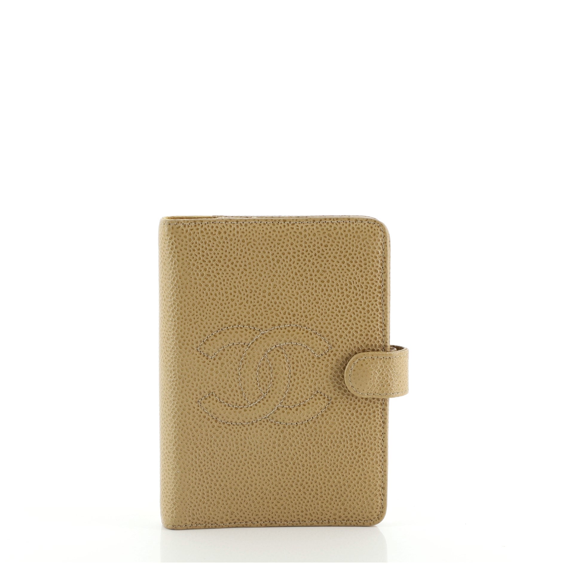 Timeless CC Ring Agenda Cover Caviar Mini