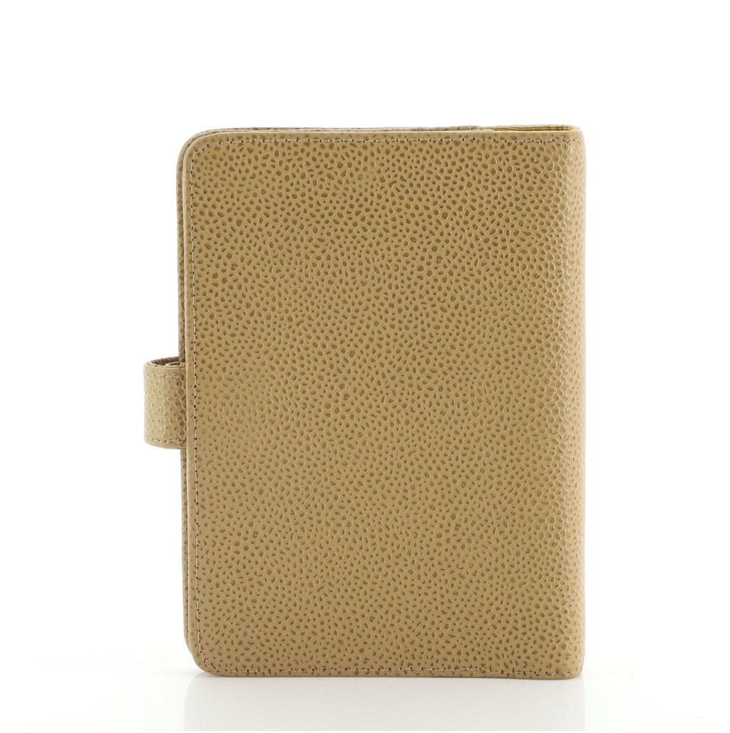 Timeless CC Ring Agenda Cover Caviar Mini
