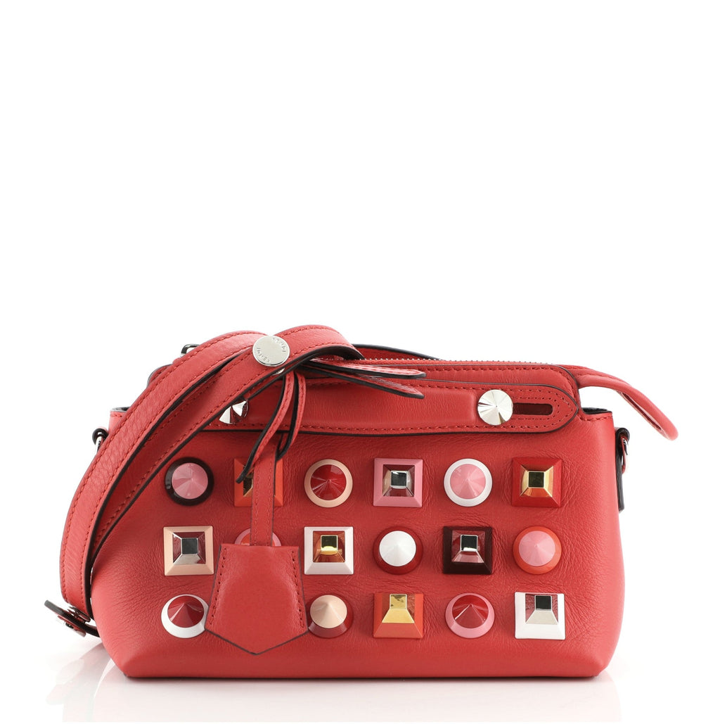 By The Way Satchel Studded Leather Mini
