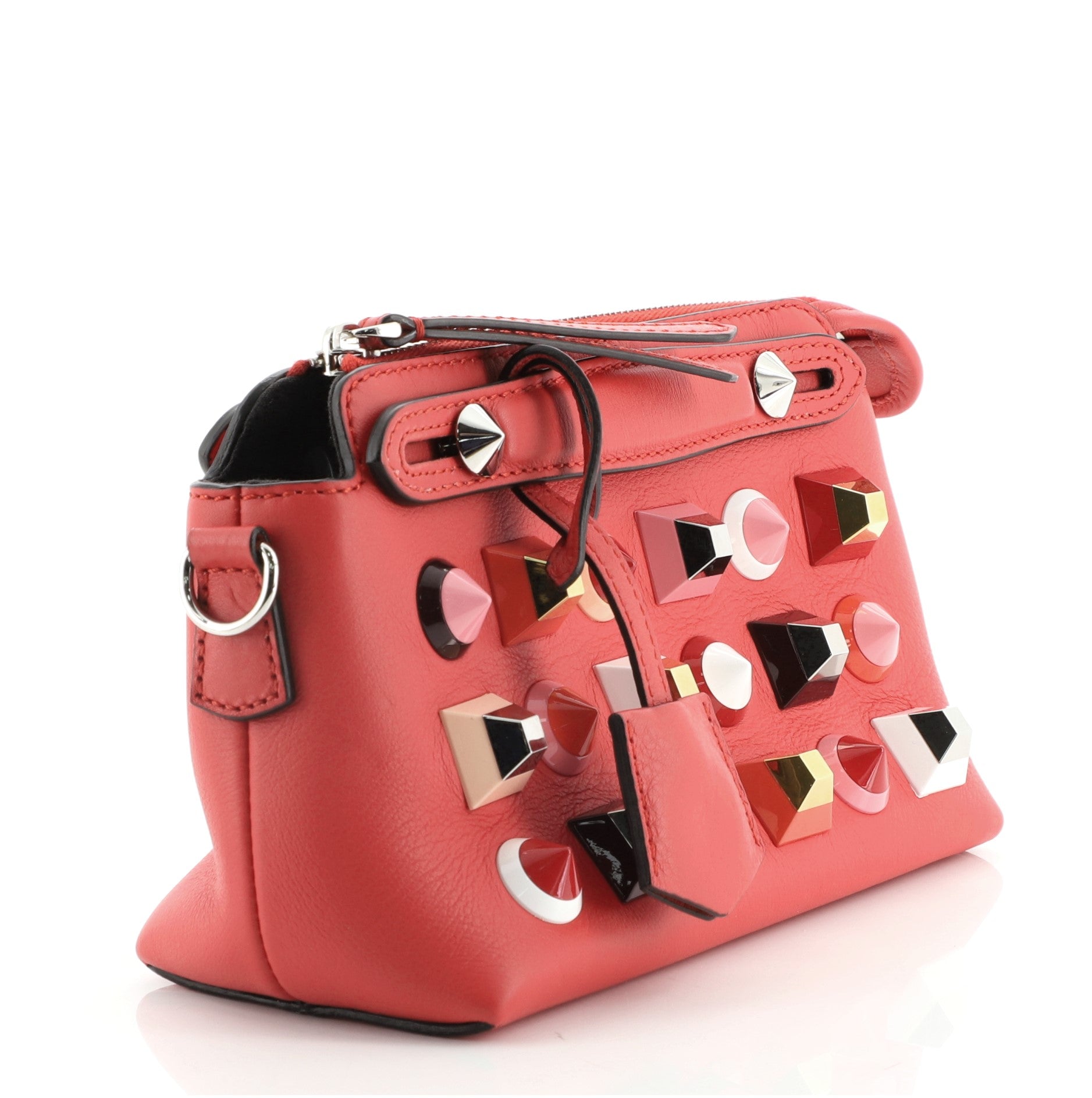 By The Way Satchel Studded Leather Mini