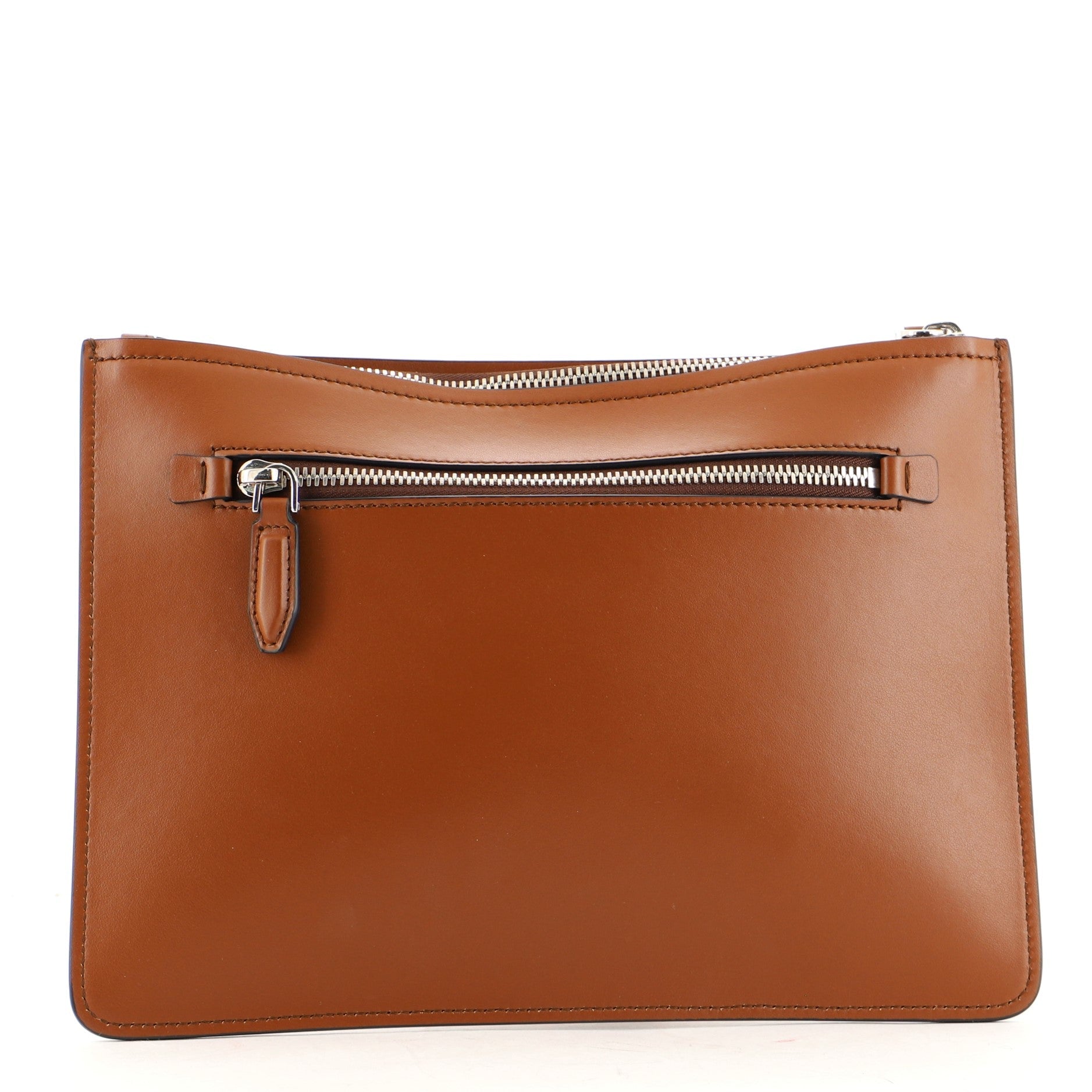 Gancini Wristlet Clutch Leather Medium