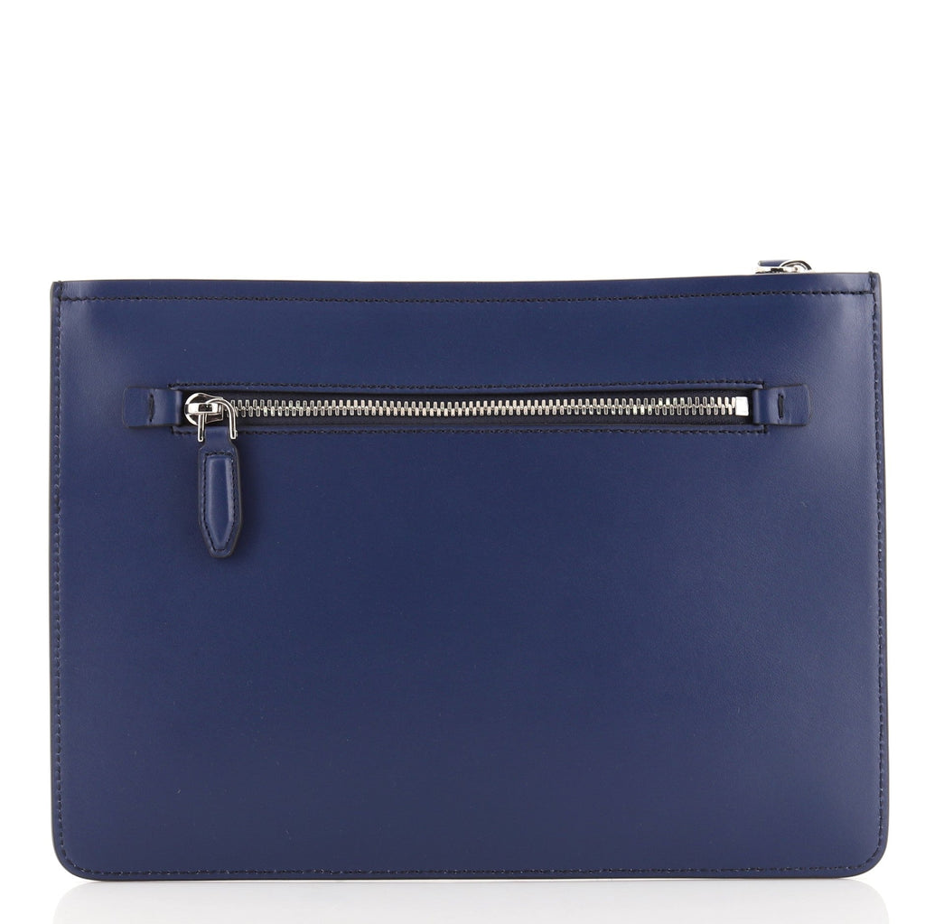 Gancini Wristlet Clutch Leather Medium