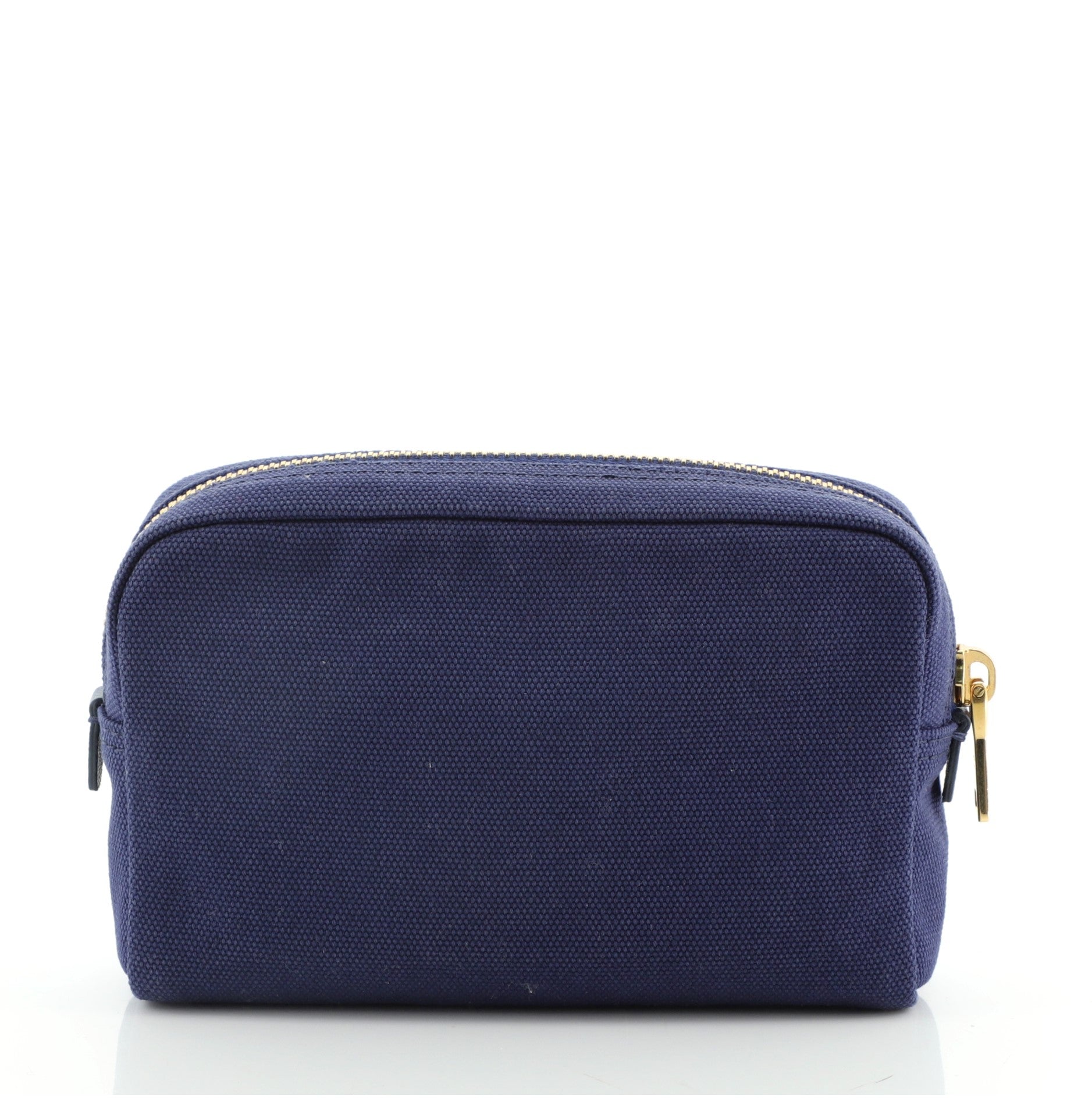 Logo Cosmetic Pouch Canvas Mini