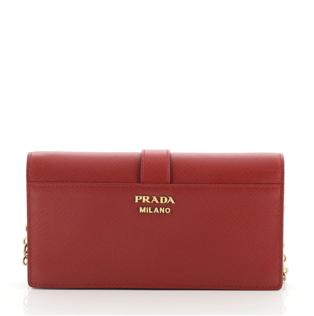 Cahier Crossbody Bag Saffiano Leather Mini