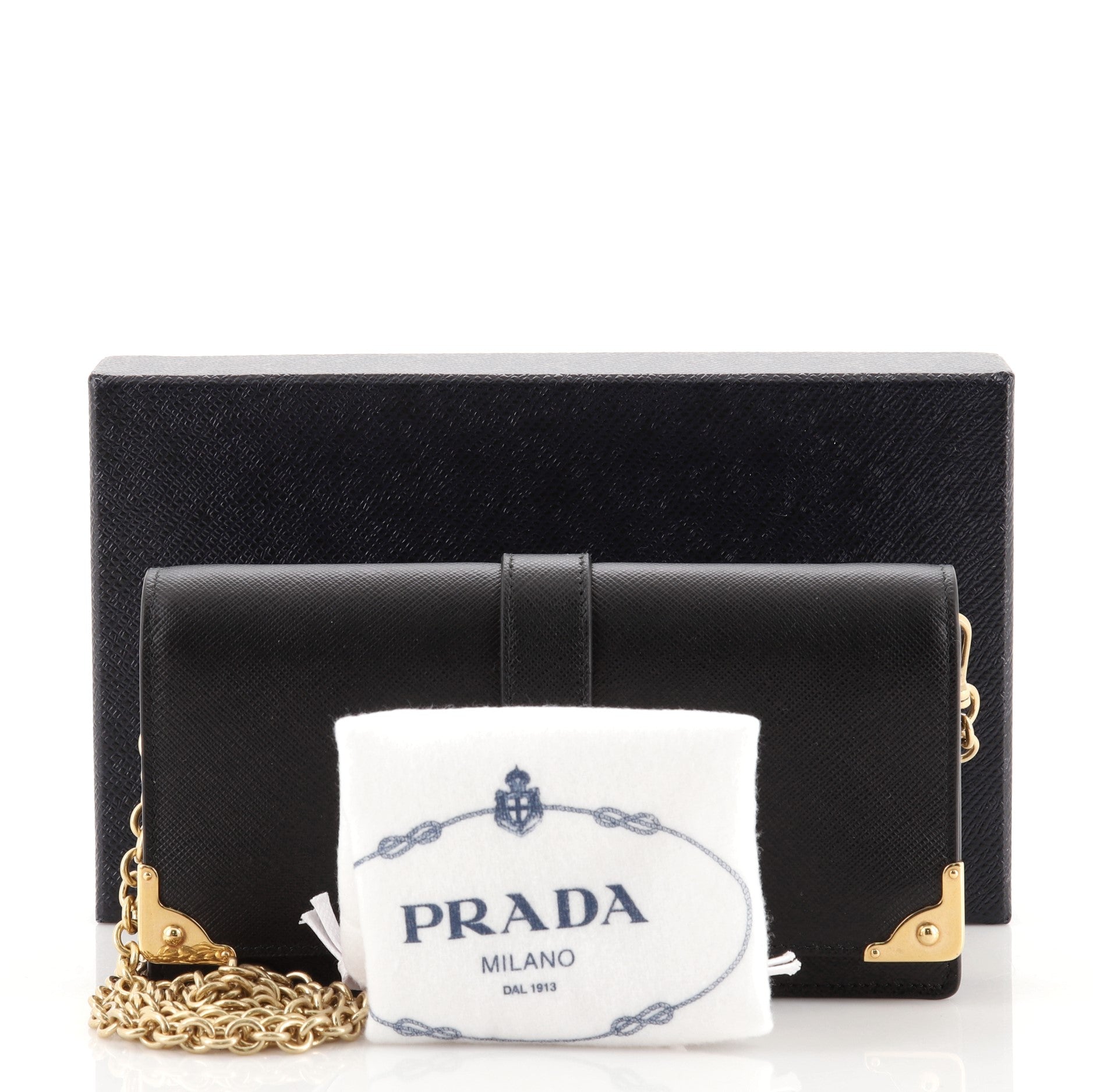 Cahier Crossbody Bag Saffiano Leather Mini