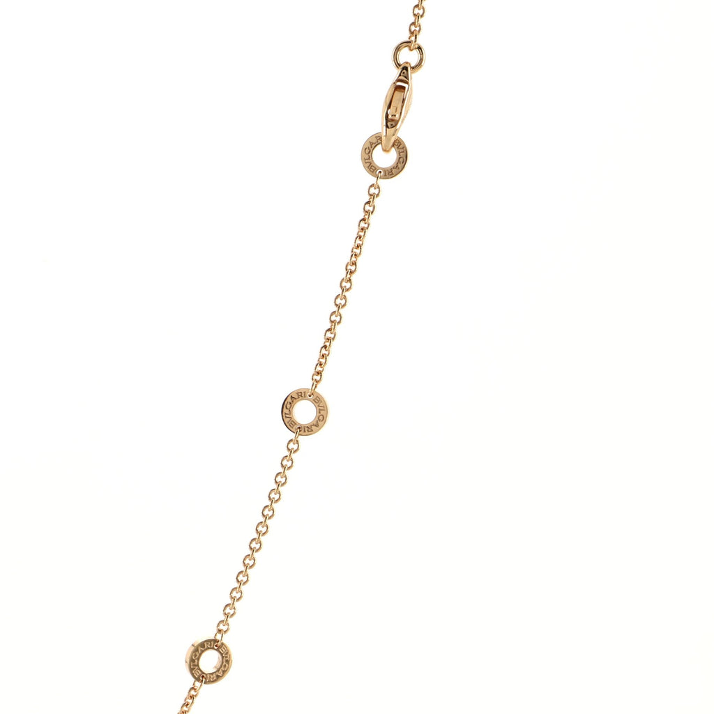 B.Zero1 Legend Pendant Necklace 18K Rose Gold