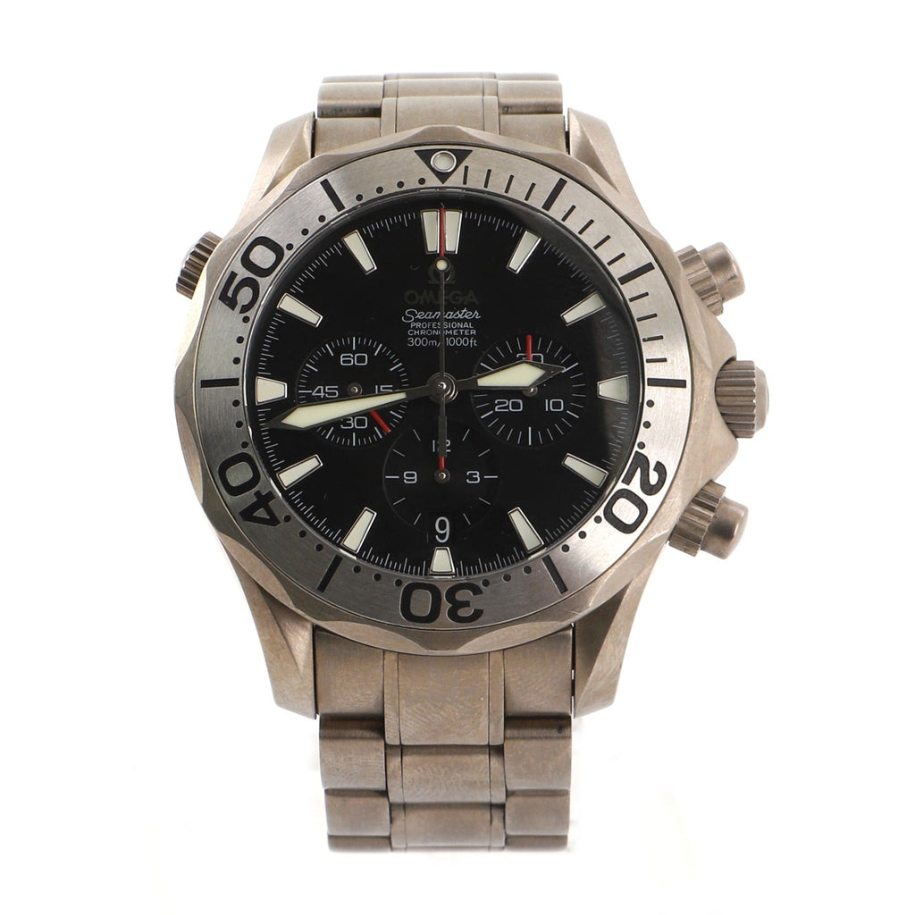Seamaster Professional Diver 300M Chronograph Automatic Watch Titanium 42