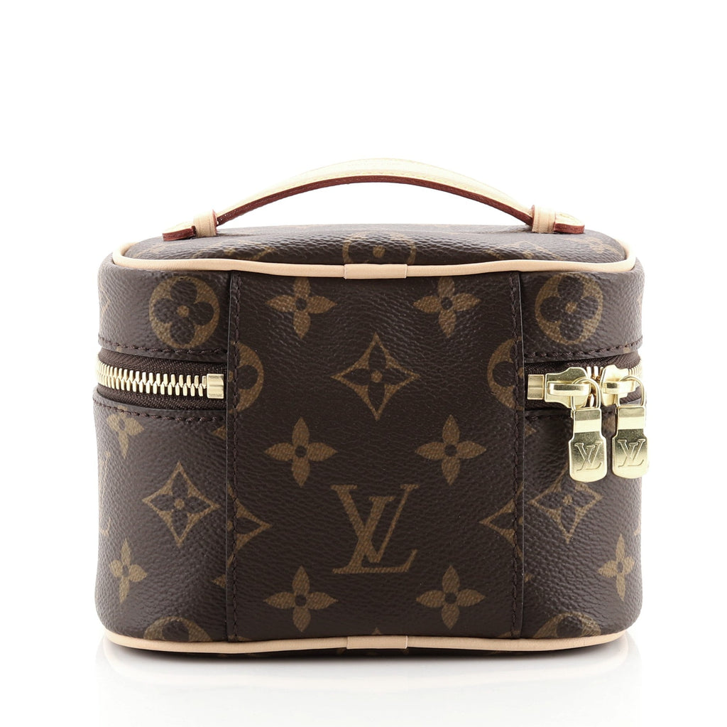 Nice Vanity Case Monogram Canvas Nano