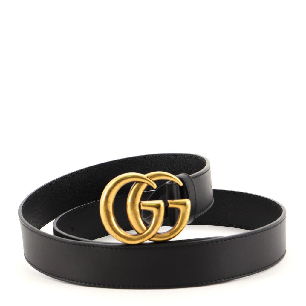 GG Marmont Belt Leather Medium 90