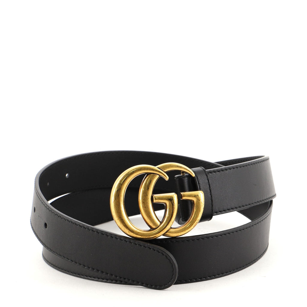 GG Marmont Belt Leather Medium 90