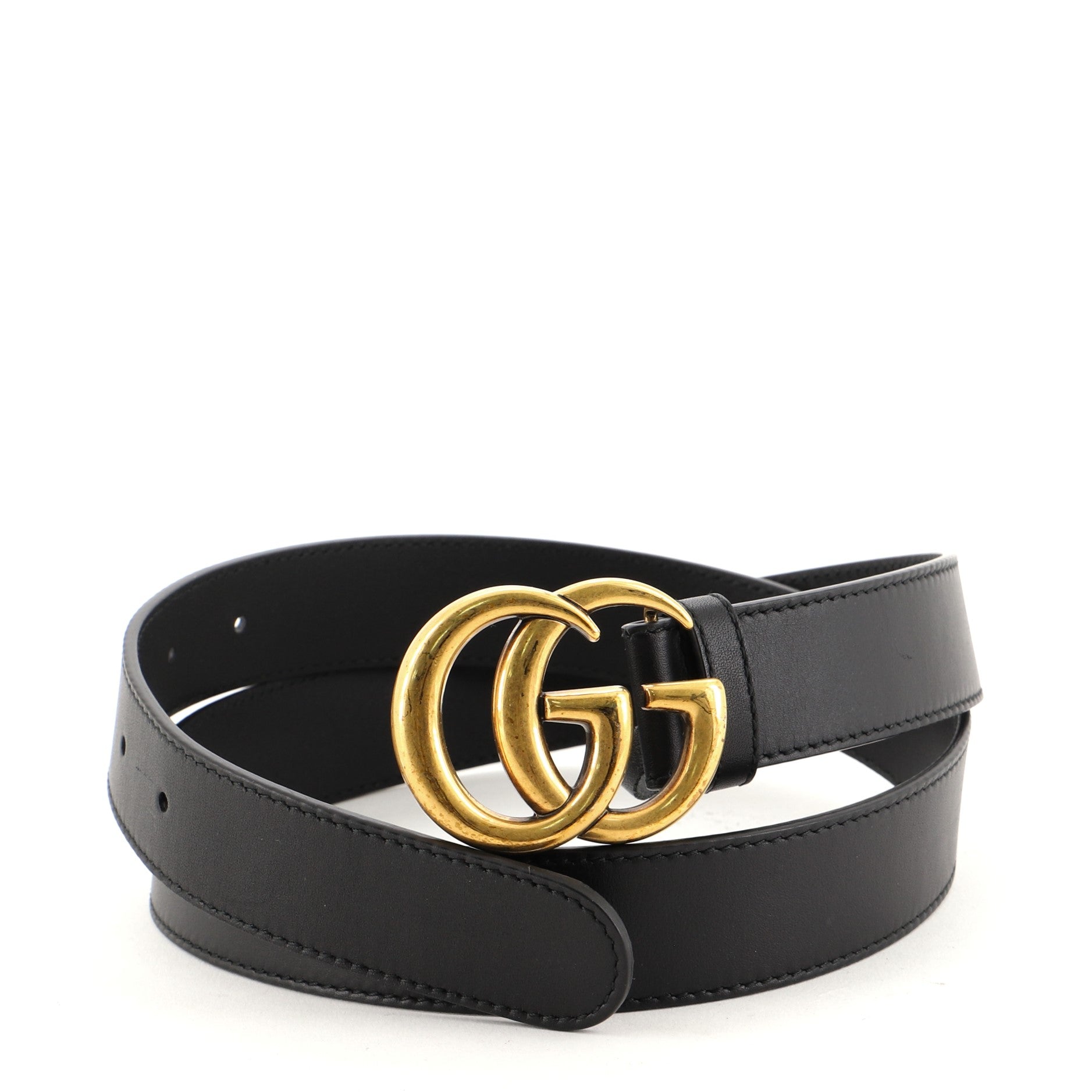 GG Marmont Belt Leather Medium 90