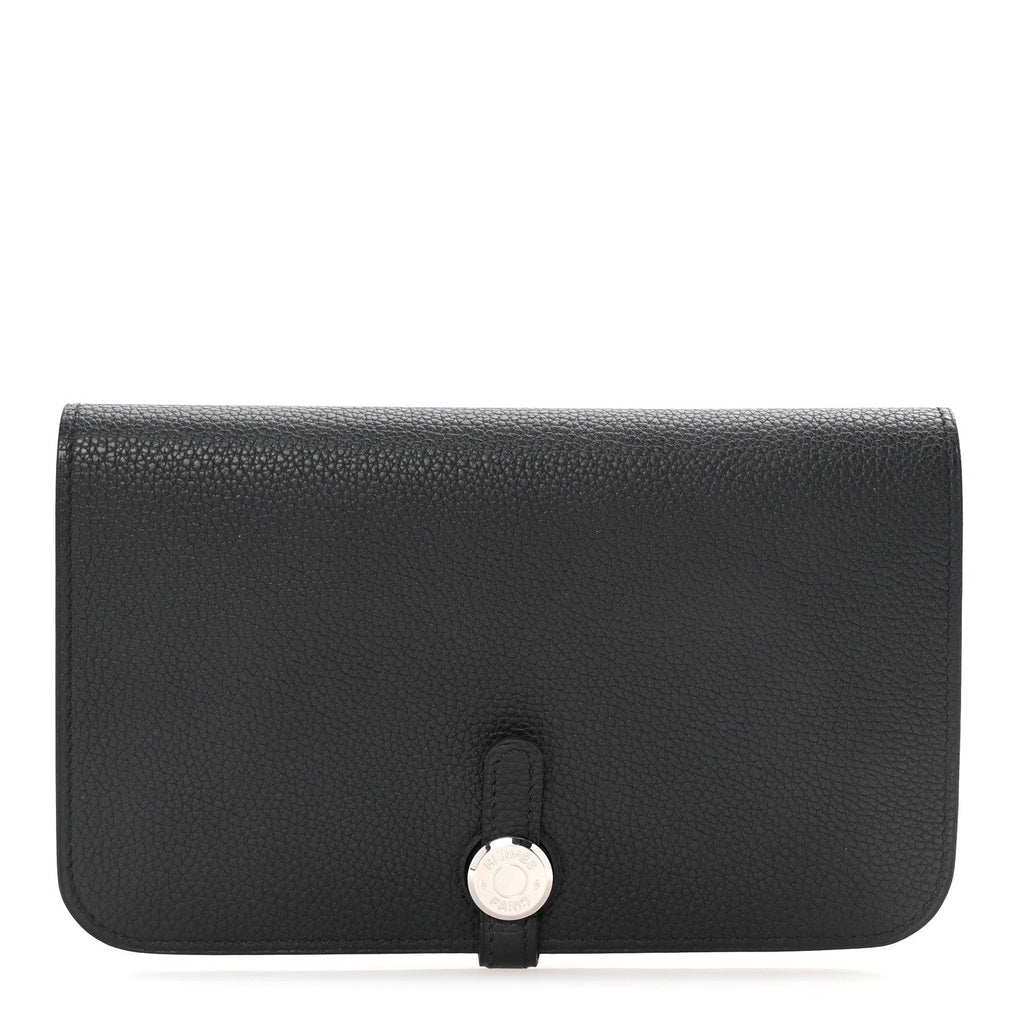 Togo Dogon Duo Wallet Black
