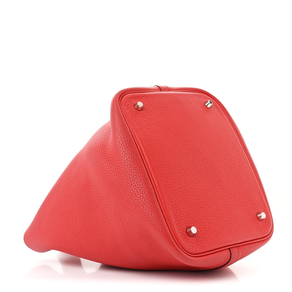 Taurillon Clemence Picotin Lock 22 MM Rouge De Coeur
