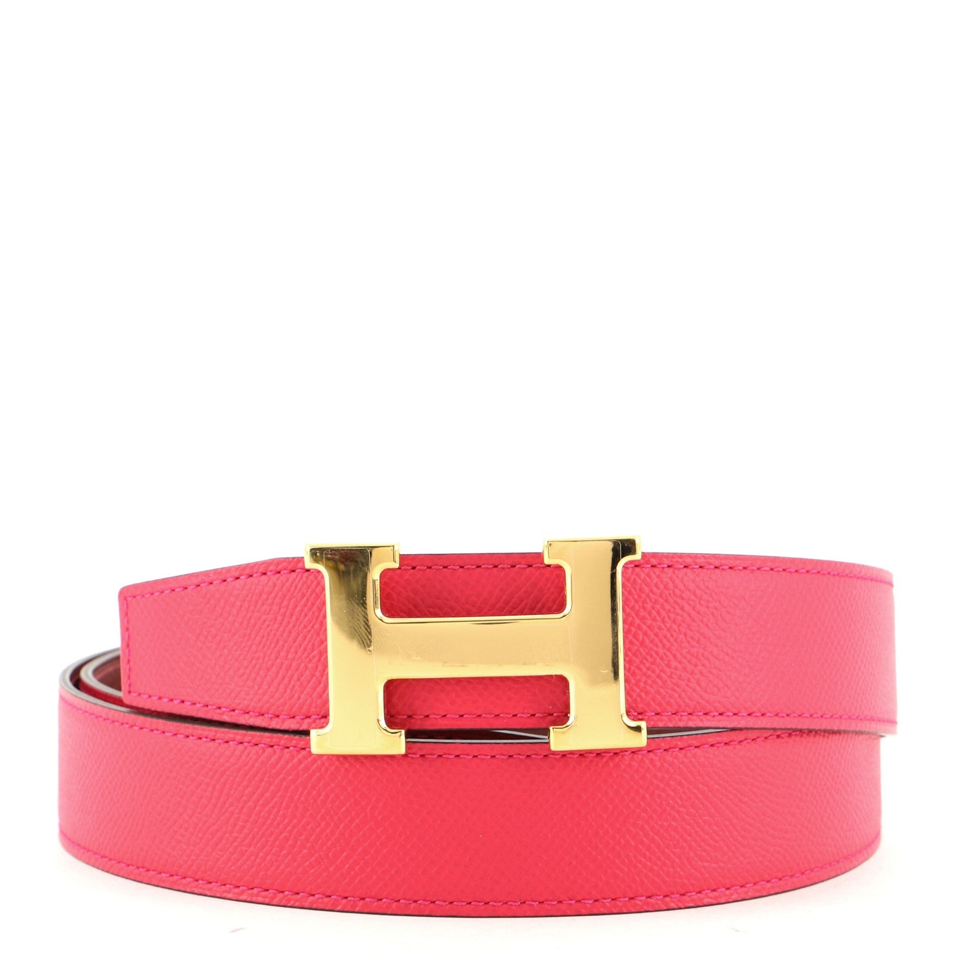 Constance Reversible Belt Leather Wide 90